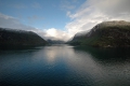 Ausfahrt aus dem Geiranger Fjord