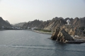Muscat: Hafeneinfahrt