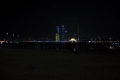 Abu Dhabi: Skyline bei Nacht