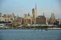 New York: Abendliches Auslaufen aus dem Hafen