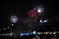 Feuerwerk im Hamburger Hafen