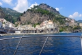 Neapel: Bootsfahrt in Amalfi