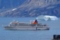 MS Bremen vor Uummannaq