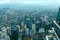 Kuala Lumpur: Ausblick von den Petronas Twin Towers