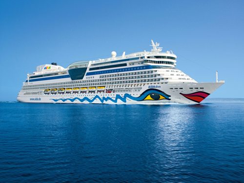 AIDAdiva &middot; &copy; AIDA Cruises