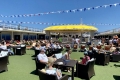 Bayerischer Frühschoppen auf dem Pooldeck