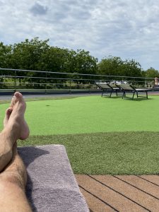 Sonnendeck auf der nickoVISION