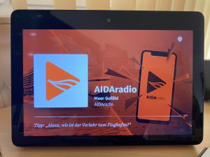AIDAradio auf Alexa
