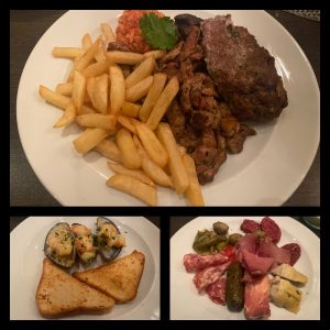 Abendesen im East Restaurant