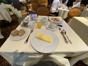 Frühstück im La Reggia
