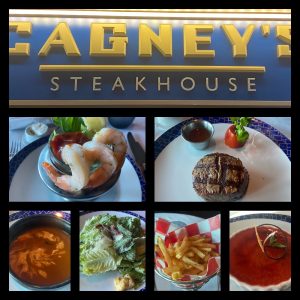 Essen im Steakhouse auf Norwegian Escape
