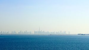 Hafeneinlauf in Dubai