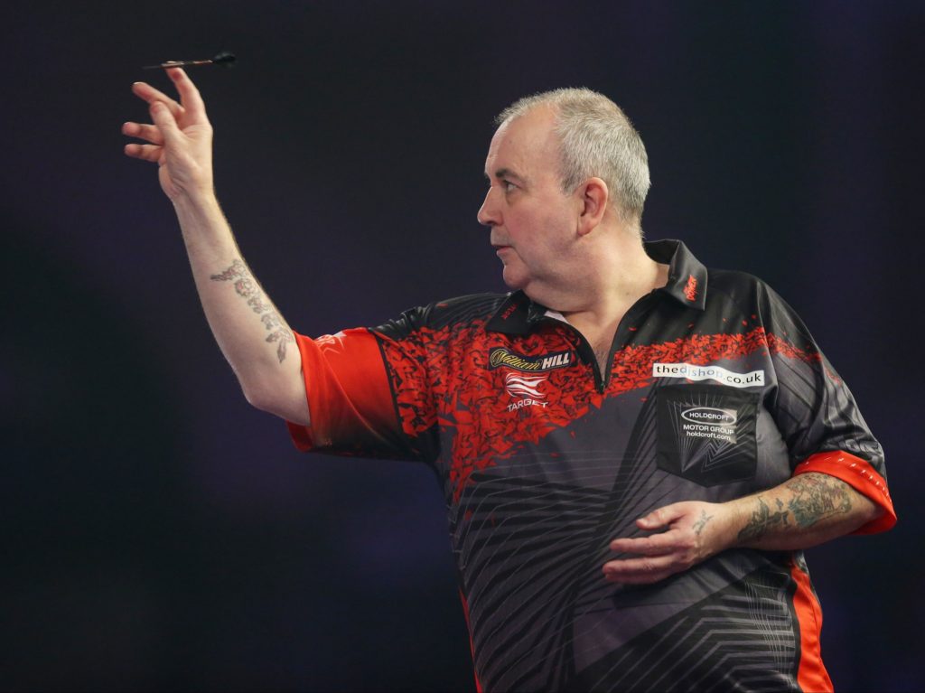 Rob Cross during the PDC World Darts Championship Final at Alexandra Palace, London, United Kingdom on 1 January 2018. Photo by Chris Sargeant.