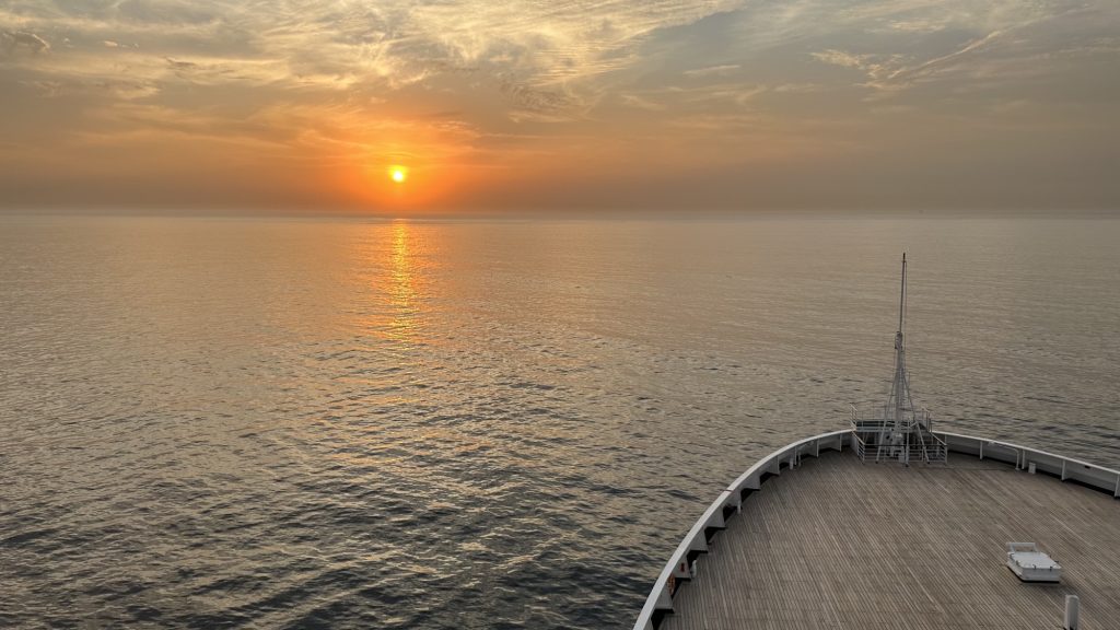 Sonnenuntergang über dem Atlantik