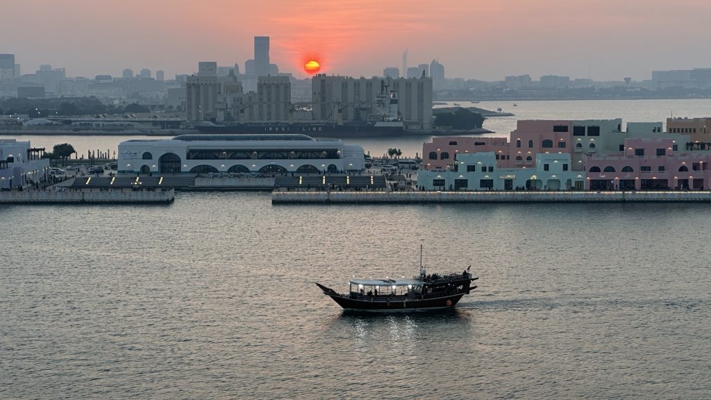 Sonnenuntergang in Doha