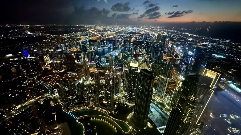 Ausblick vom Burj Khalifa