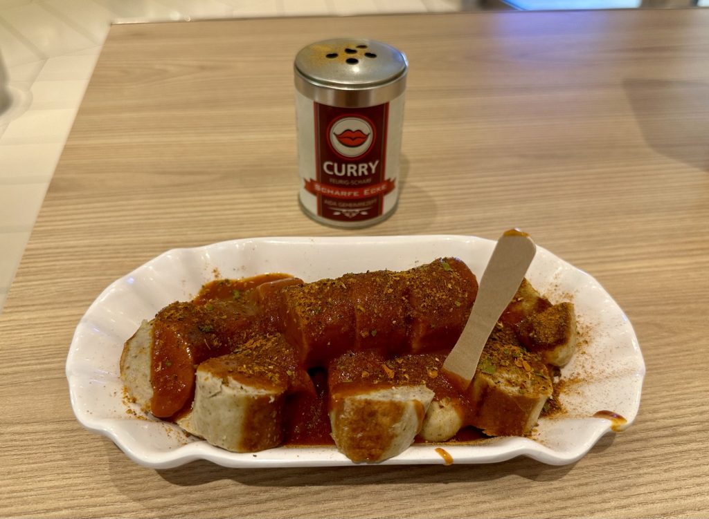Scharfe Ecke, scharfe Currywurst