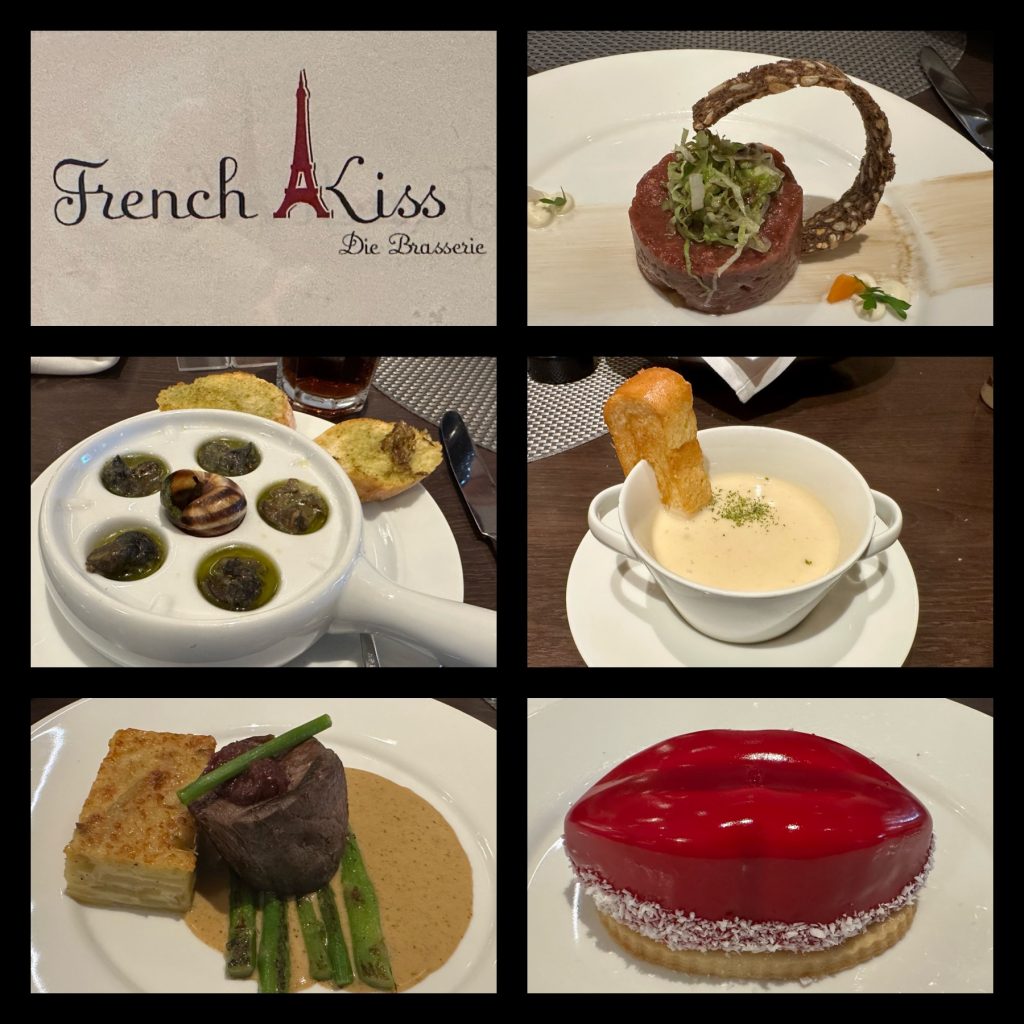 Abendessen im French Kiss