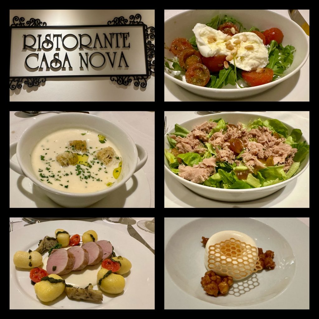 Abendessen im Casa Nova