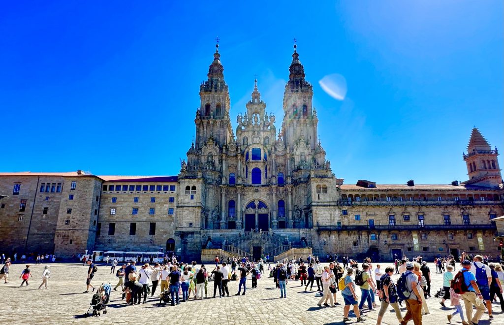Kathedrale in Santiago de Compostela