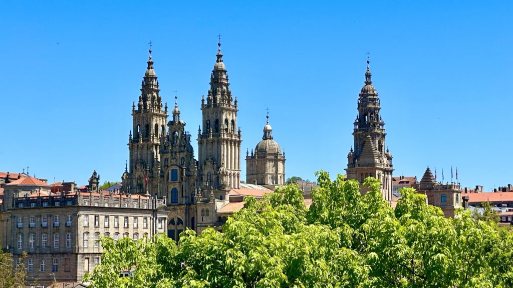 Kathedrale in Santiago de Compostela
