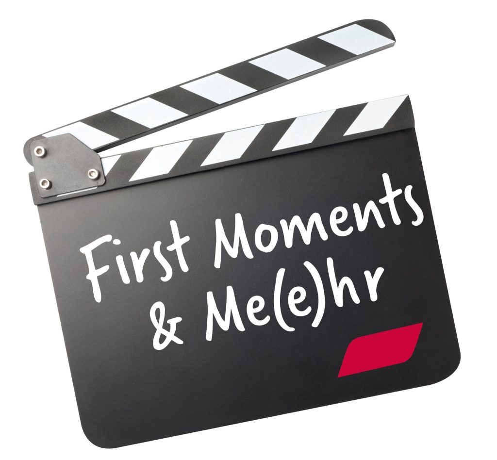 Filmklappe "First Moments"