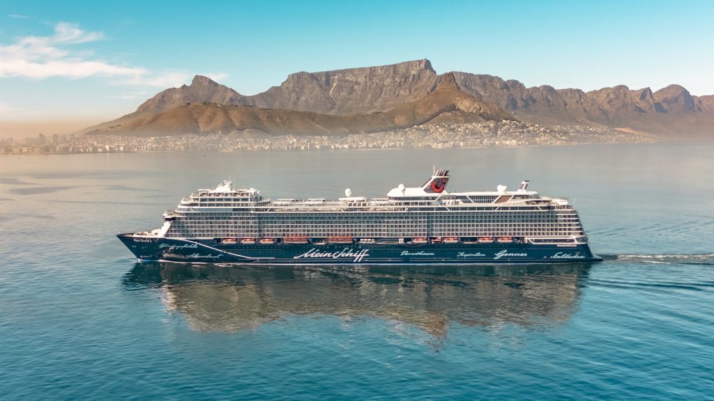 Mein Schiff in Kapstadt