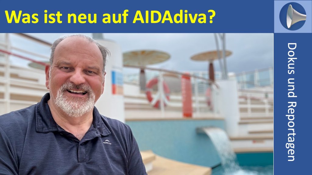 YT-Thumbnail: Was ist neu auf AIDAdiva